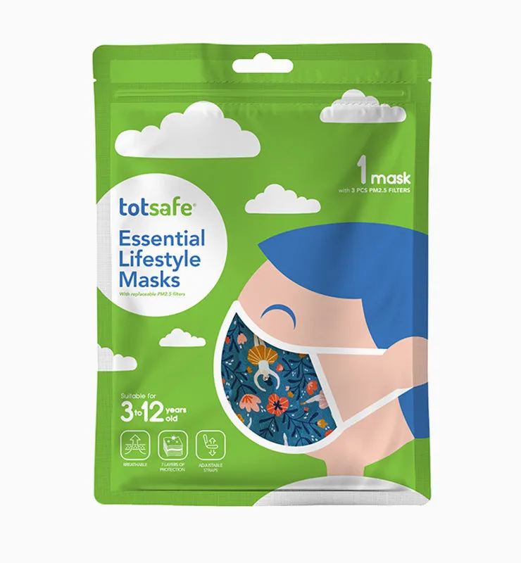 Totsafe Lifestyle Mask: Ballerina w/ 3 Filters