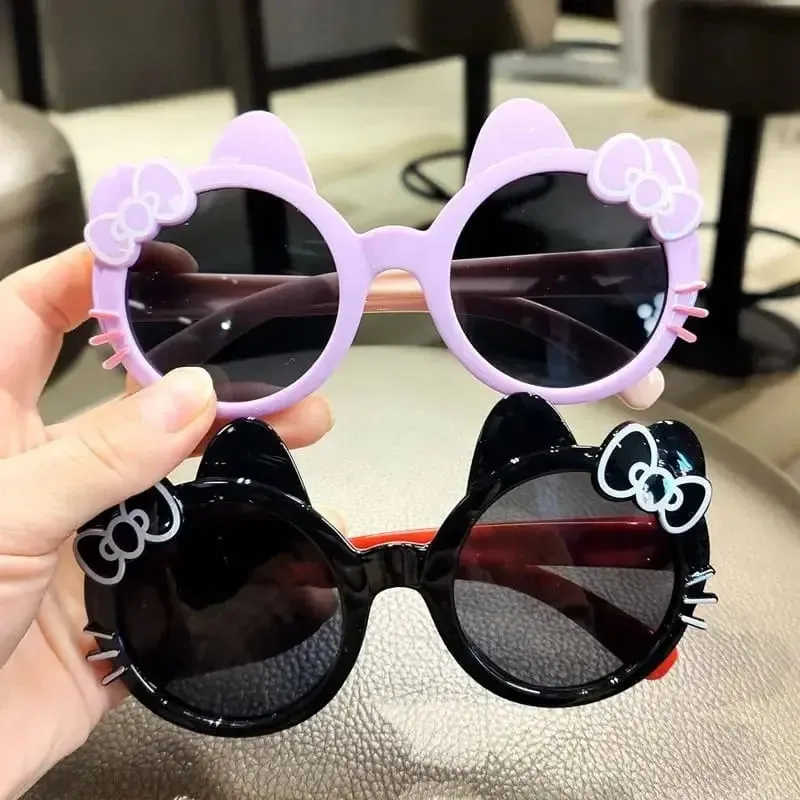 TRENDY KITTY BOW SUNGLASSES