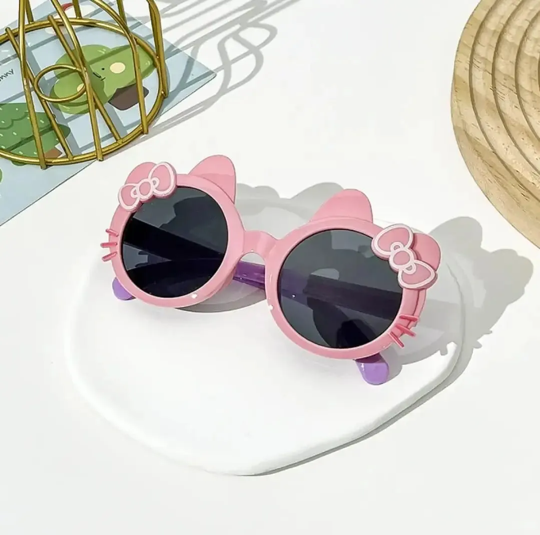 TRENDY KITTY BOW SUNGLASSES