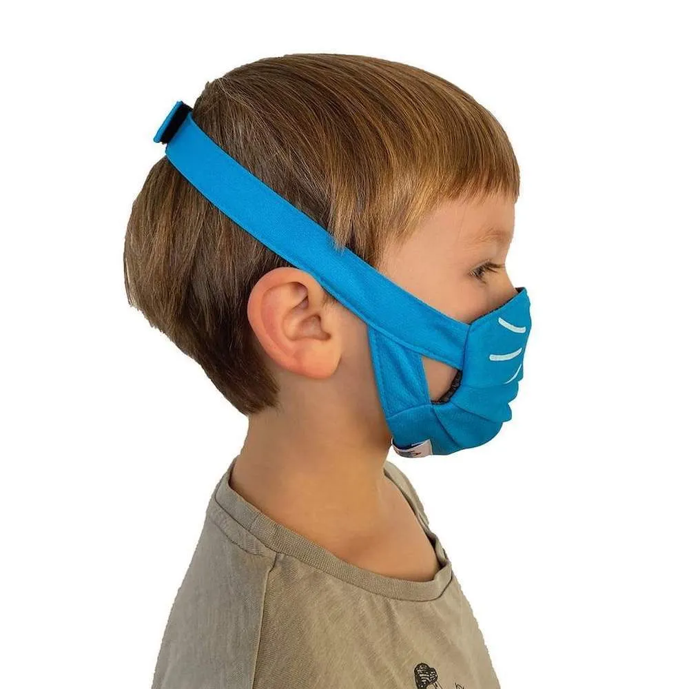 Trunki Reusable Mask Kids Twin Pack - Blue