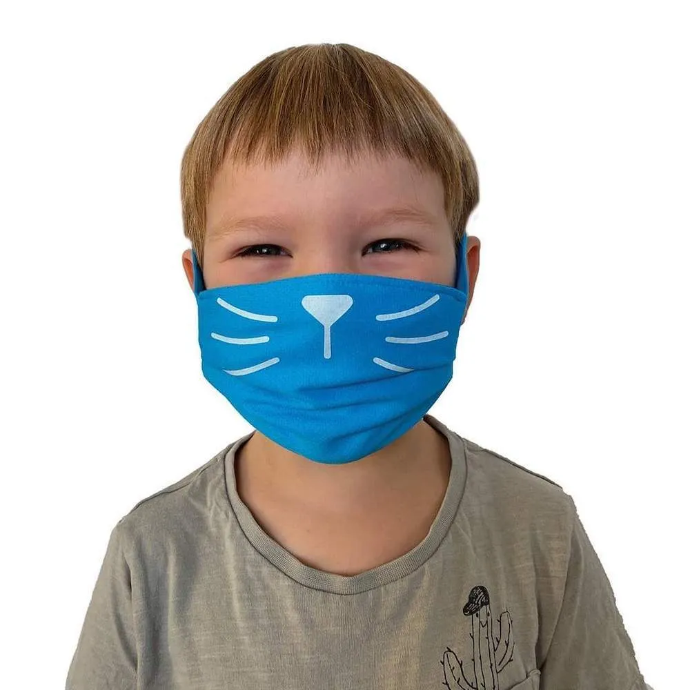 Trunki Reusable Mask Kids Twin Pack - Blue