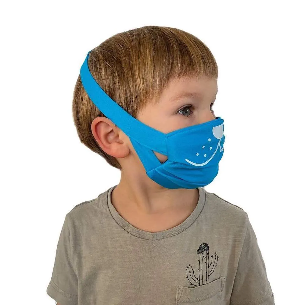 Trunki Reusable Mask Kids Twin Pack - Blue