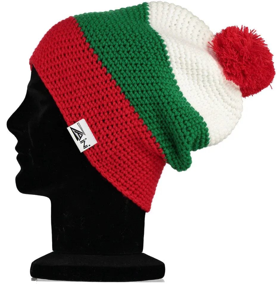 Wales Beanie Bobble Hat