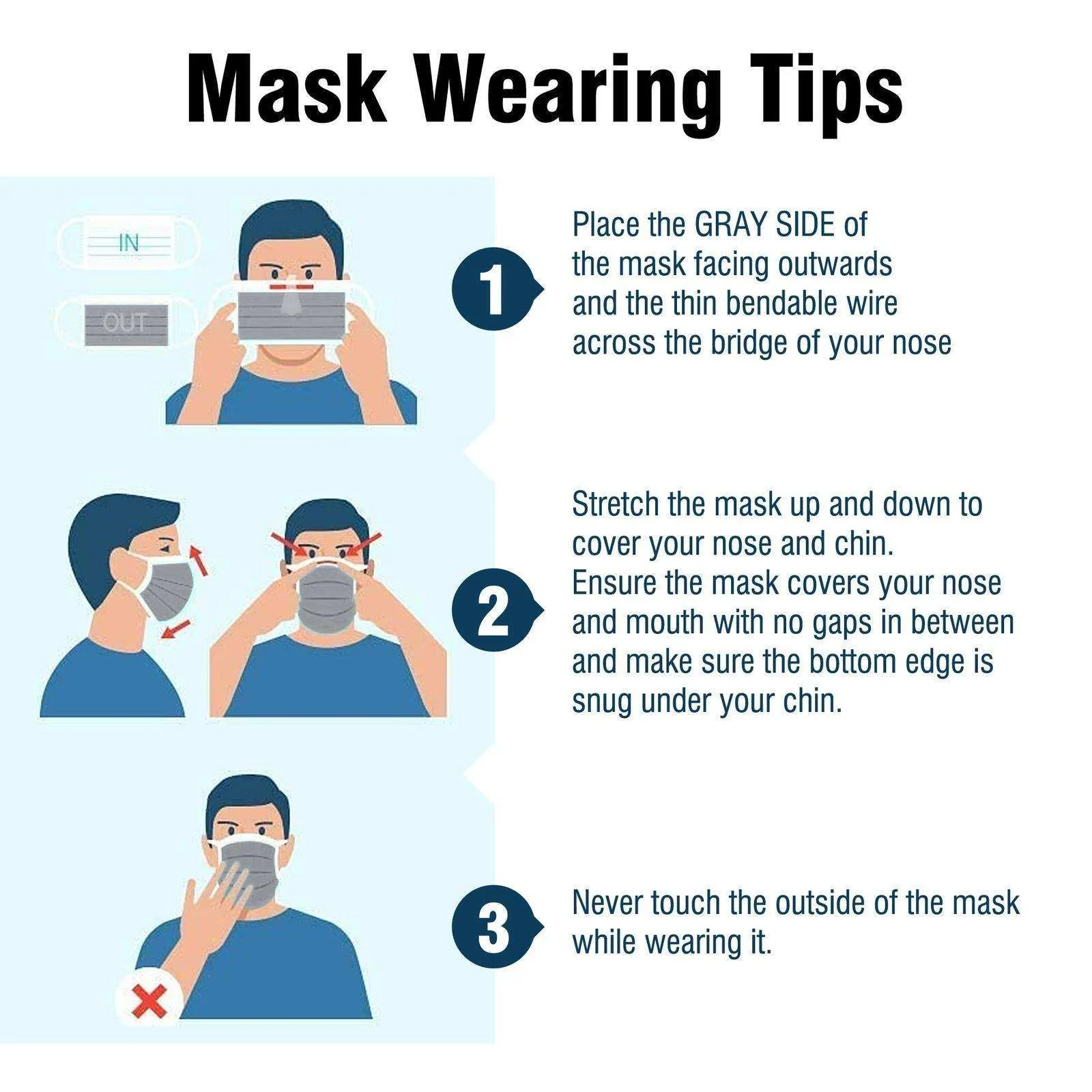 WeCare Grey Masks