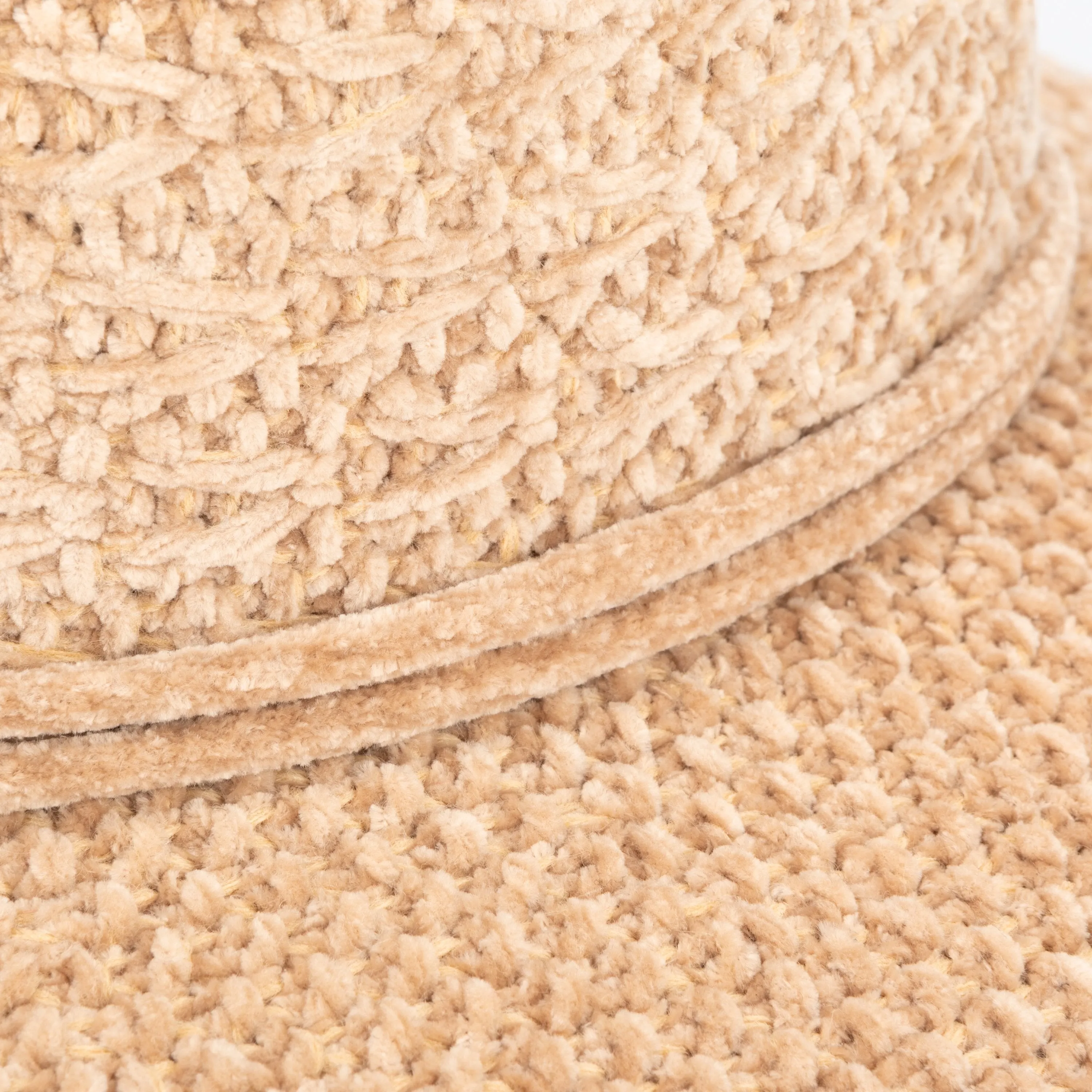 Women's Chenille Knit Wide Brim Fedora