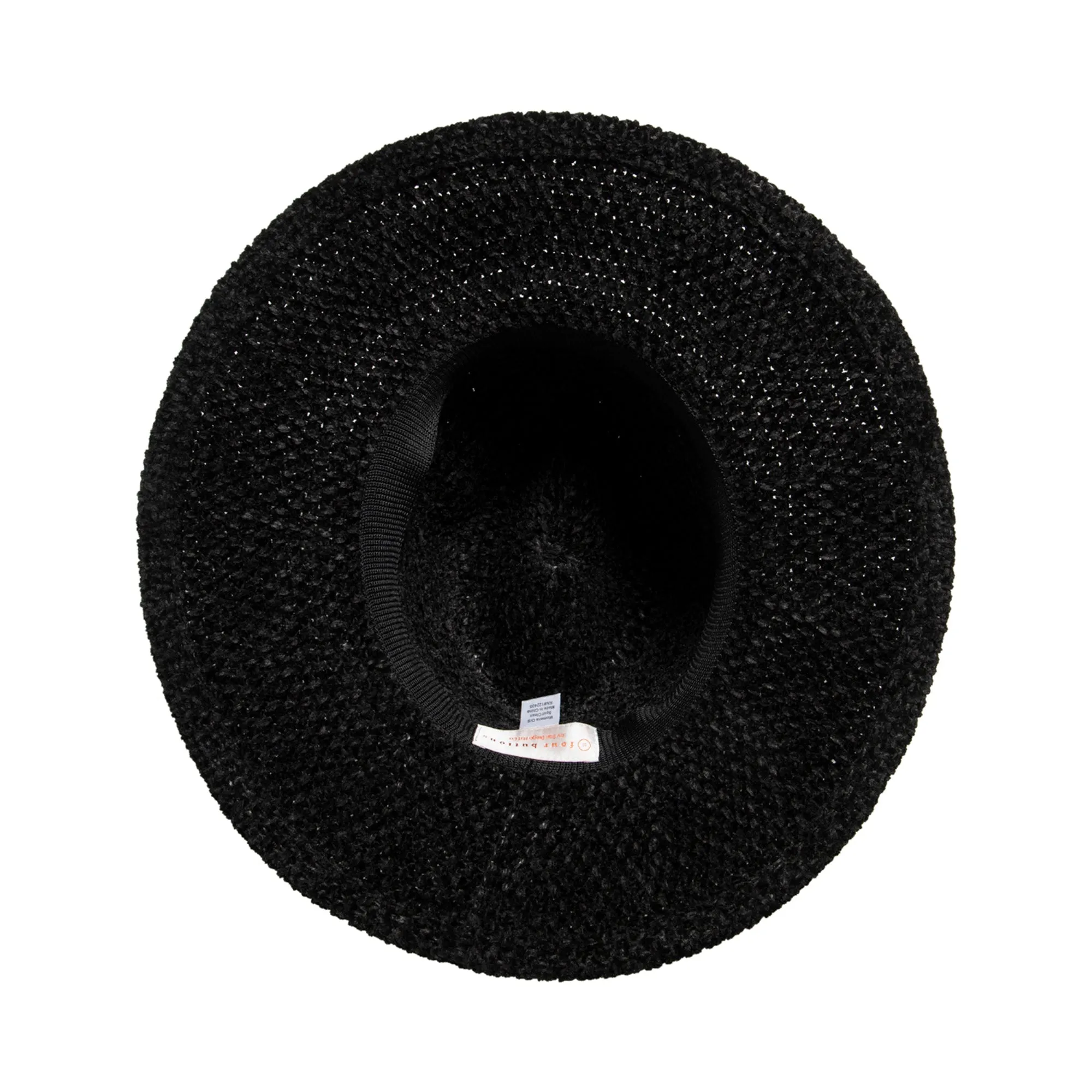 Women's Chenille Knit Wide Brim Fedora