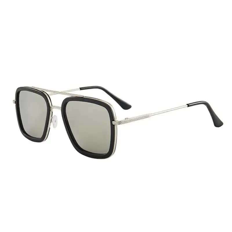 Women's Square Frame Sunglasses: Trendy Multi-Color Lens Options & UV Protection