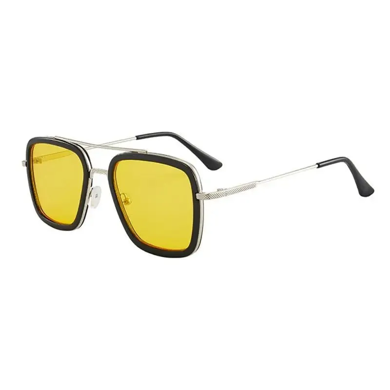 Women's Square Frame Sunglasses: Trendy Multi-Color Lens Options & UV Protection