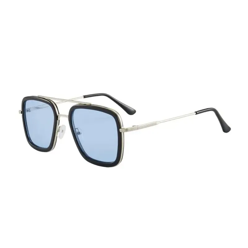 Women's Square Frame Sunglasses: Trendy Multi-Color Lens Options & UV Protection