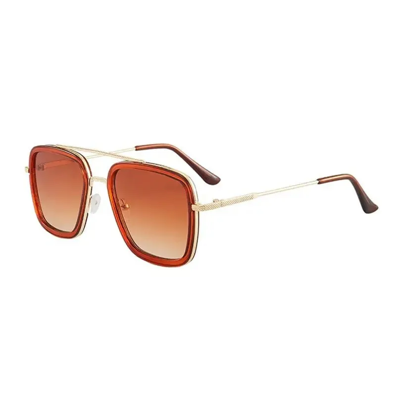 Women's Square Frame Sunglasses: Trendy Multi-Color Lens Options & UV Protection