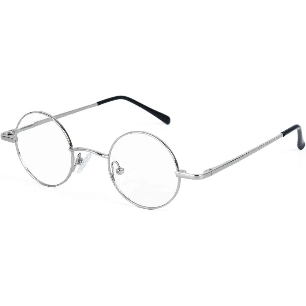 X-Small Round Eyeglasses with Spring Hinges - Model A201