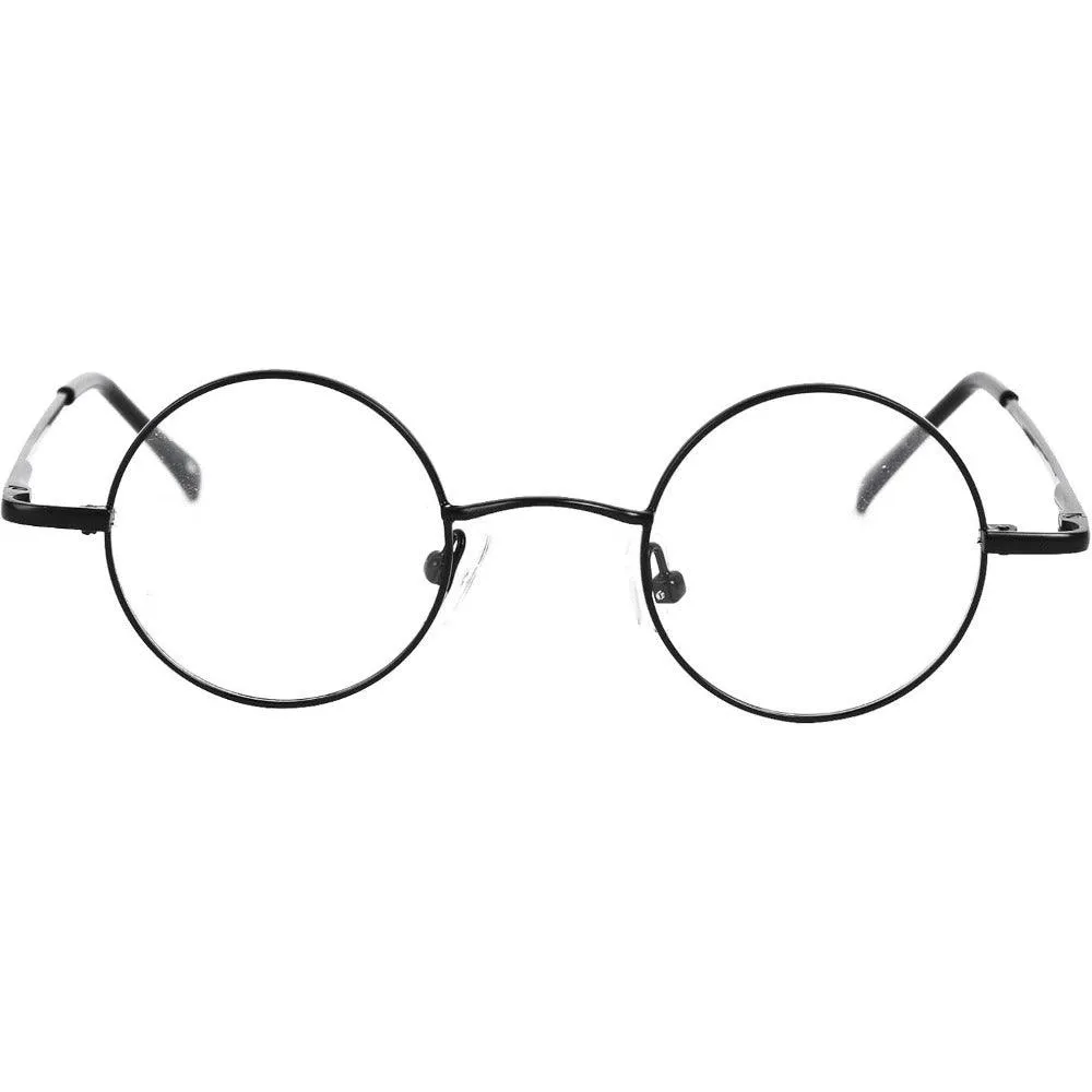 X-Small Round Eyeglasses with Spring Hinges - Model A201