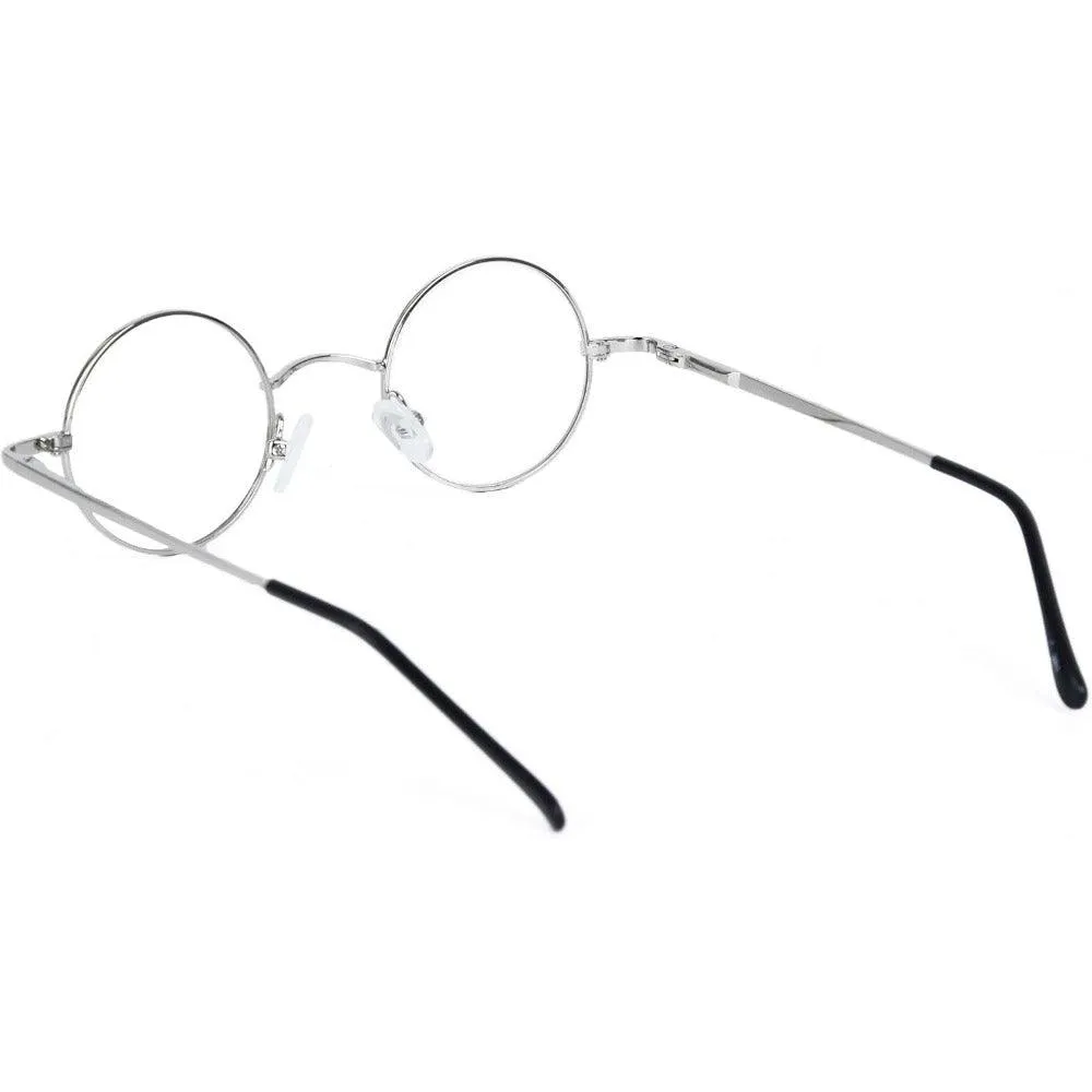 X-Small Round Eyeglasses with Spring Hinges - Model A201