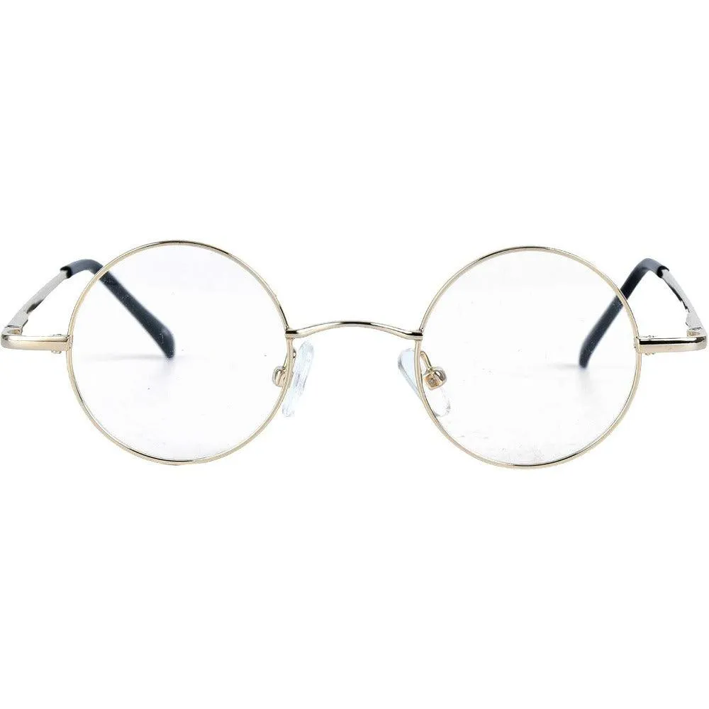 X-Small Round Eyeglasses with Spring Hinges - Model A201