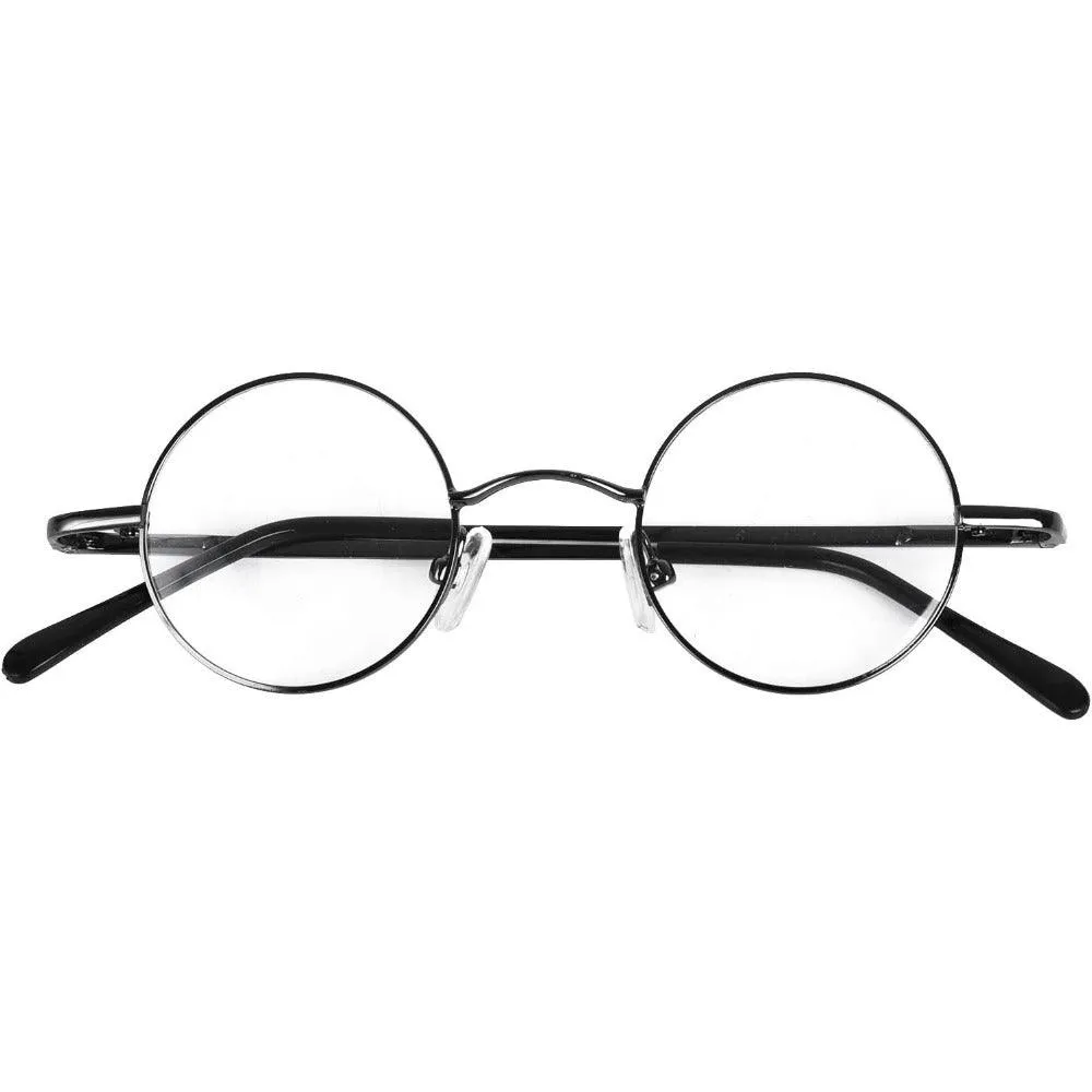 X-Small Round Eyeglasses with Spring Hinges - Model A201