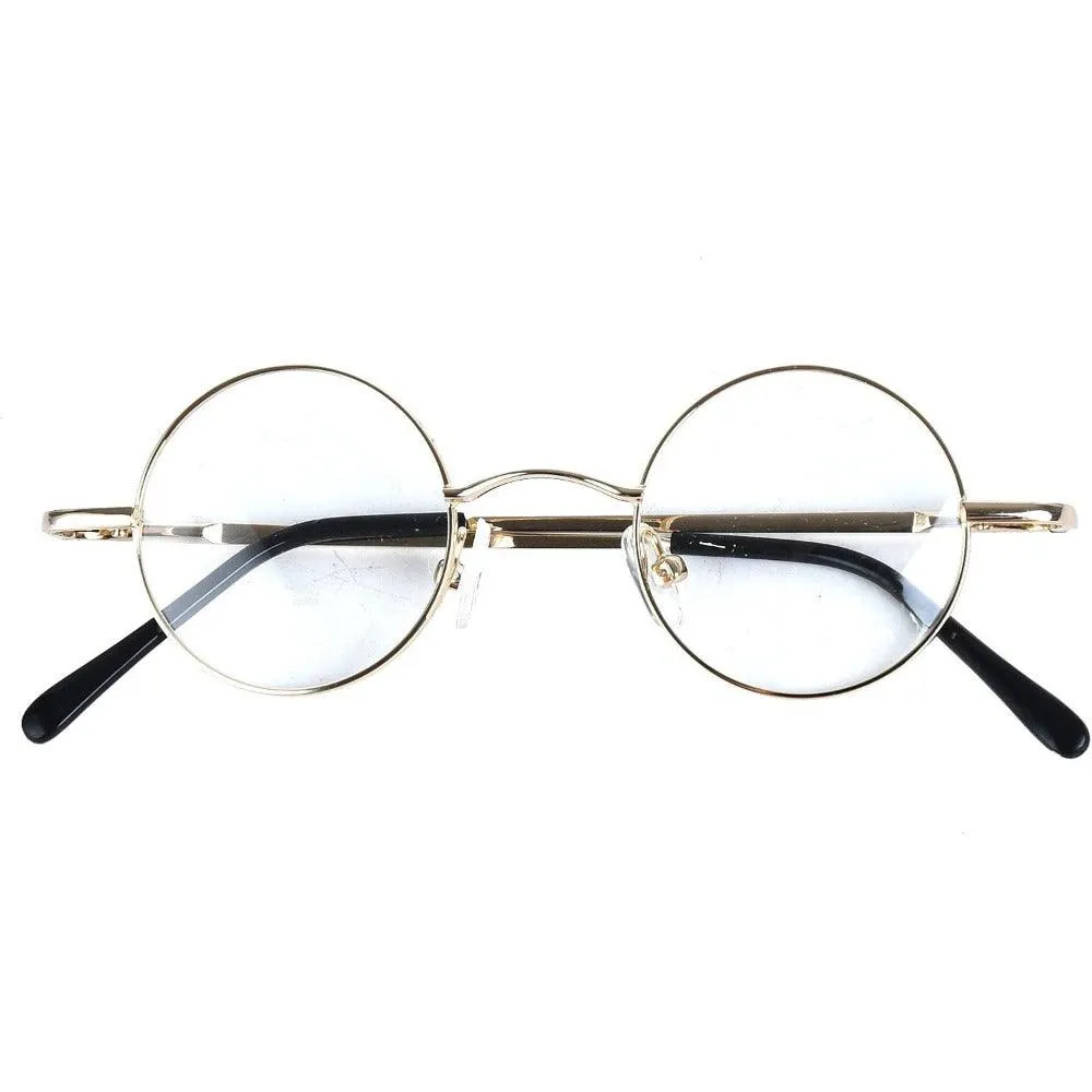 X-Small Round Eyeglasses with Spring Hinges - Model A201