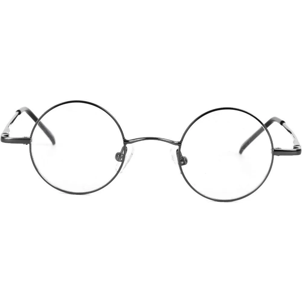 X-Small Round Eyeglasses with Spring Hinges - Model A201