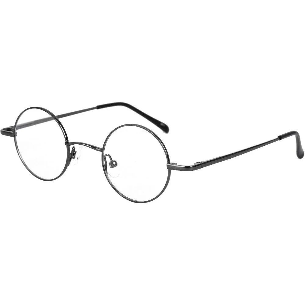 X-Small Round Eyeglasses with Spring Hinges - Model A201